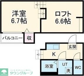 A.K.15六番町の物件間取画像
