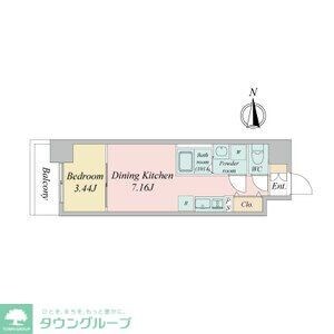 ArtizA金山の物件間取画像