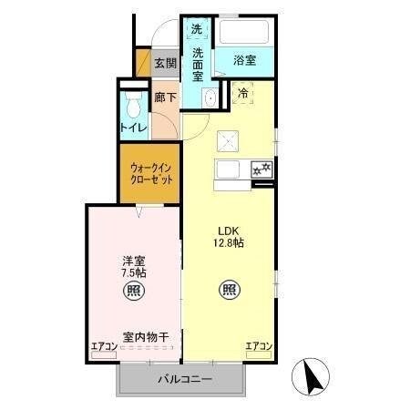 アリビオの物件間取画像