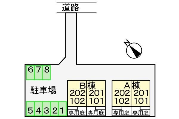 ペイトンプレイスDX-Bの物件内観写真