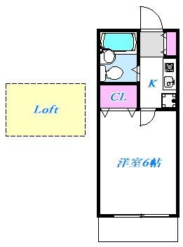 児玉マンション 1号棟の物件間取画像