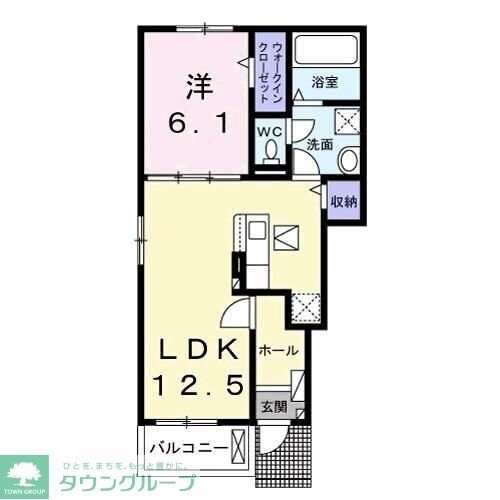 ラピス リジェールの物件間取画像