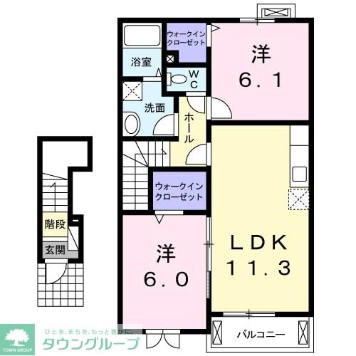 グラン ストリームY’sの物件間取画像