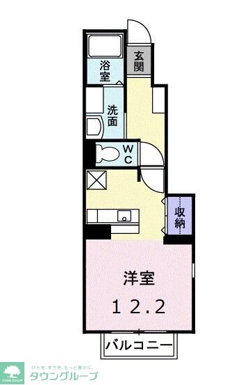 メゾン エストAの物件間取画像