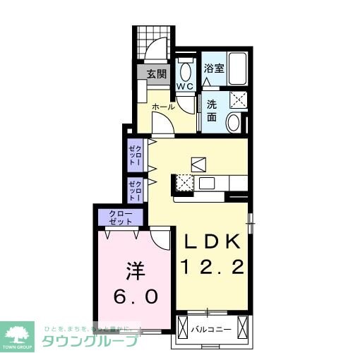 メゾン・アンソレイエ Iの物件間取画像