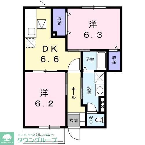 デュオの物件間取画像