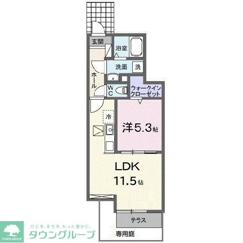 グランステラの物件間取画像