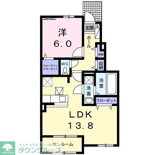 カーサ・エスポアの物件間取画像