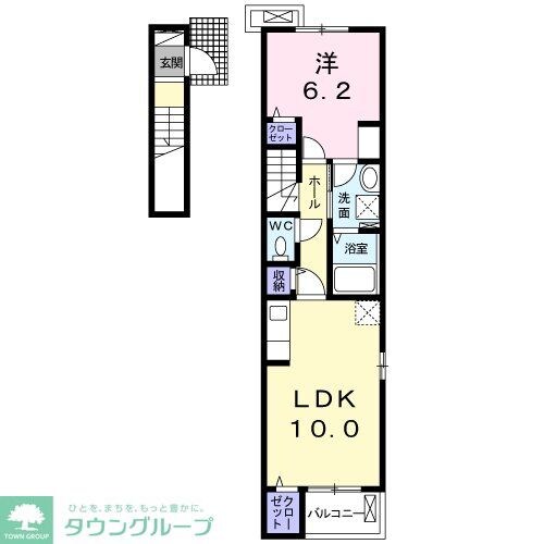 ノーブル・IIIの物件間取画像