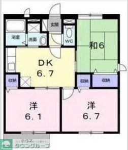 フォレストパークIIの物件間取画像
