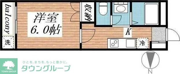 SKハイツの物件間取画像