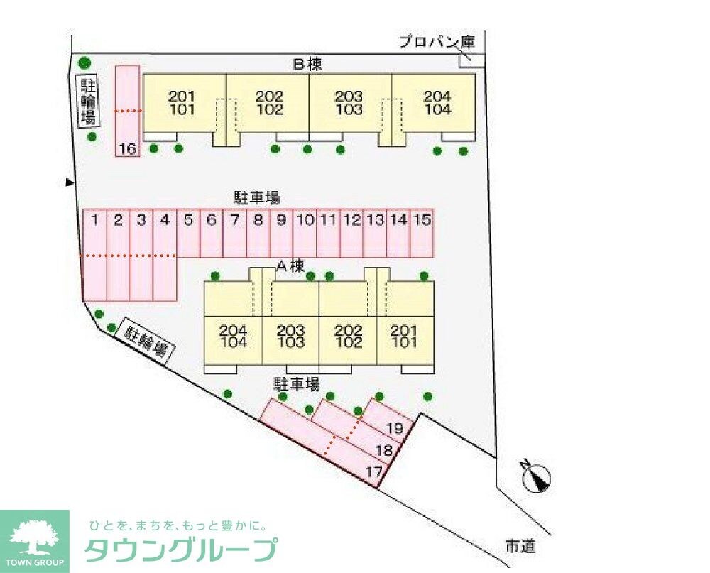 ツインマークヒルズBの物件内観写真