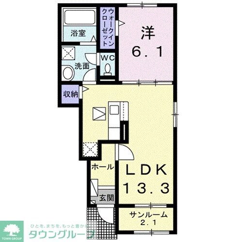 ミー クヮーム スゥク Bの物件間取画像