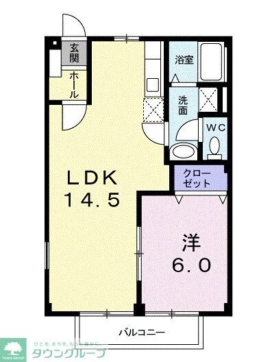 パークハイツYの物件間取画像