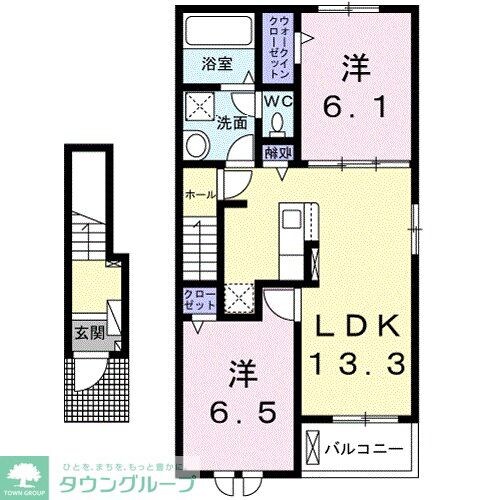 ミー クヮーム スゥク Bの物件間取画像