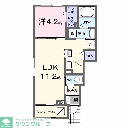 ル・グラン太田 IIの物件間取画像