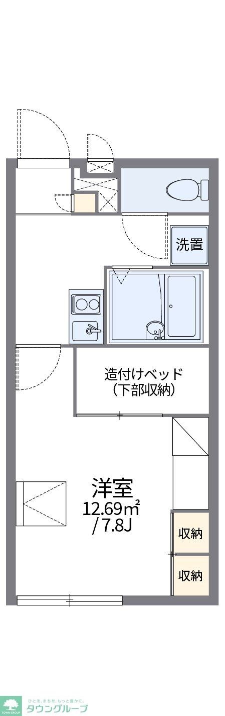 レオパレスゴルトキャニョンの物件間取画像