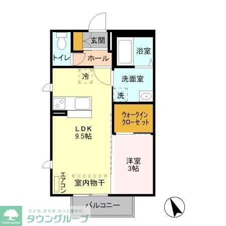 アンシャンテ東方の物件間取画像