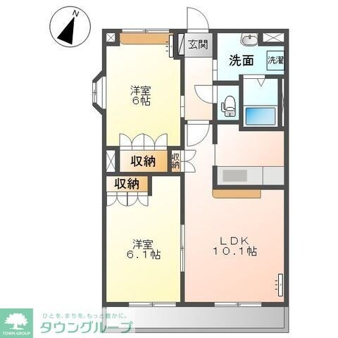 クラスペディアの物件間取画像