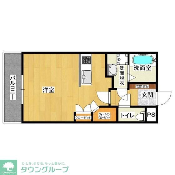 グランエスポワルの物件間取画像