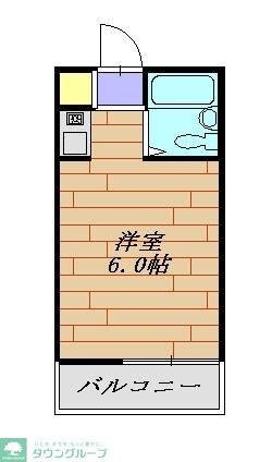 ハイツ中嶋 の物件間取画像