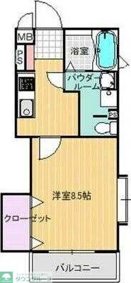 ミオ スタンザの物件間取画像