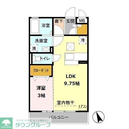 メゾン グリーンヒルの物件間取画像