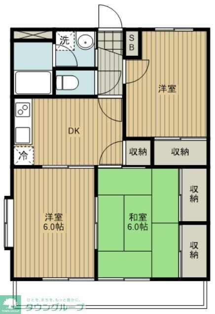 ラフェスタ深谷の物件間取画像