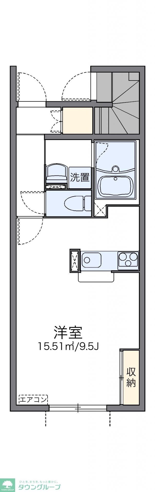 レオネクストコンフォートの物件間取画像
