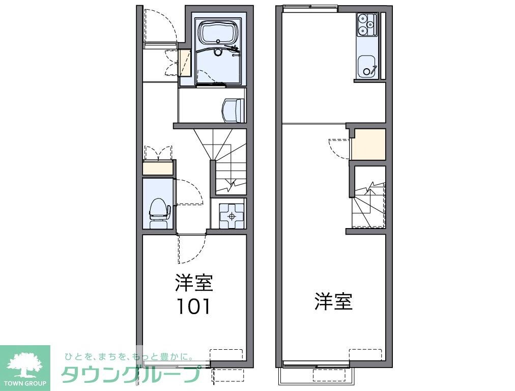 レオネクストヴィラージュの物件間取画像