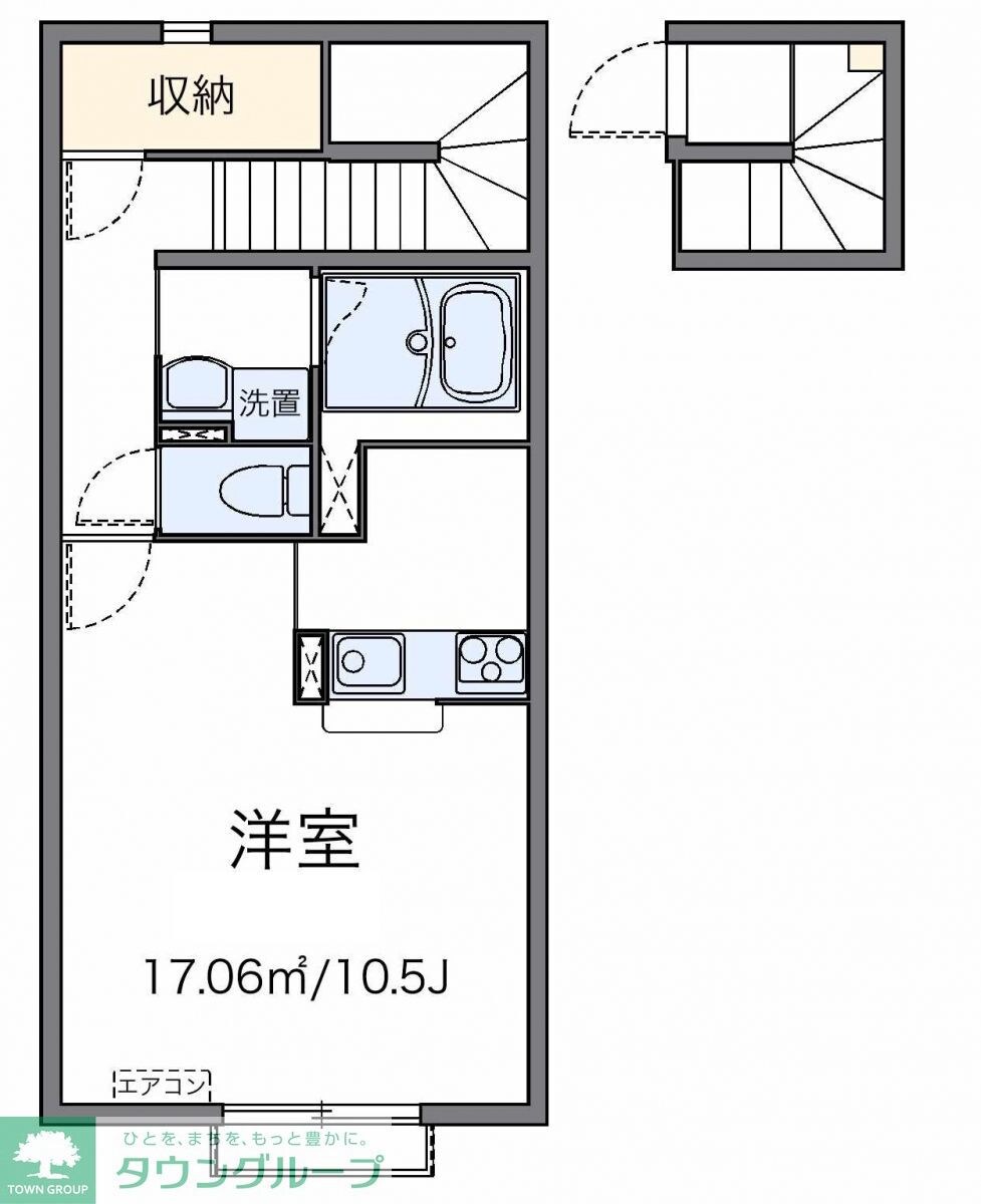 レオネクスト上野台IVの物件間取画像
