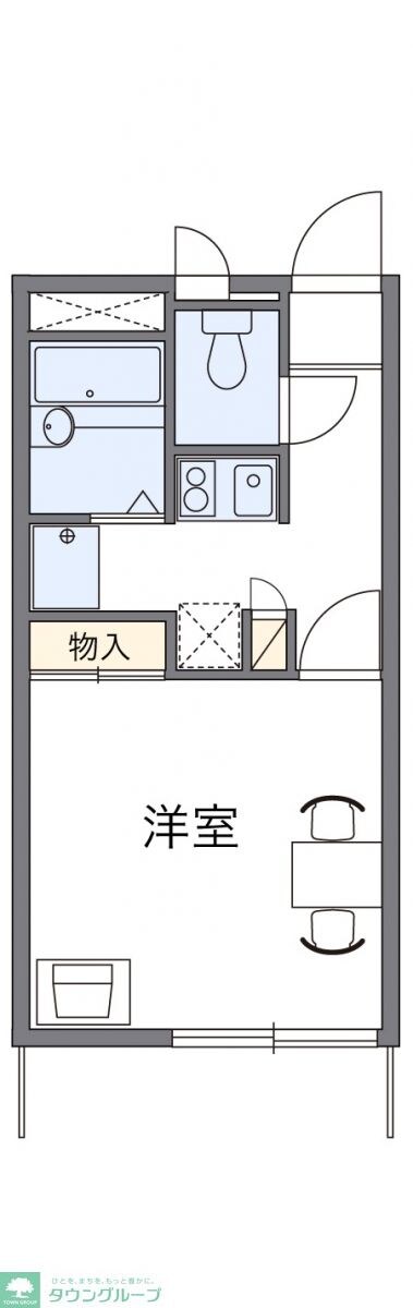 レオパレスRyouの物件間取画像