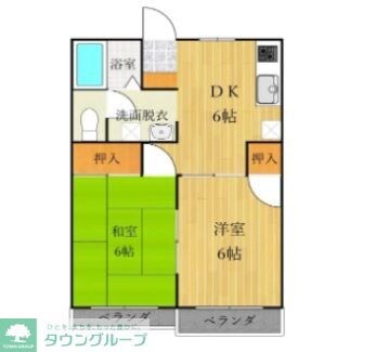 レピュート上柴の物件間取画像