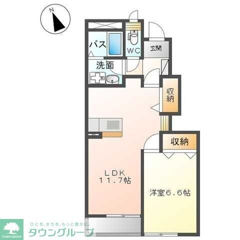 ティファニーの物件間取画像