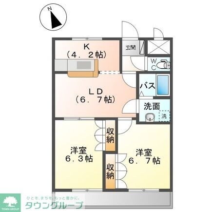 プラネットの物件間取画像