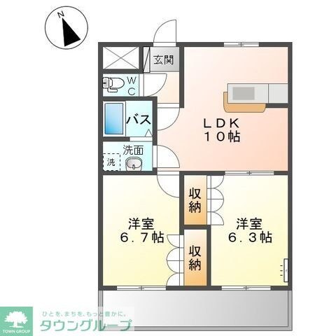 プラネットの物件間取画像