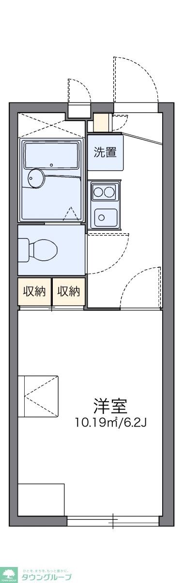レオパレスオータムの物件間取画像