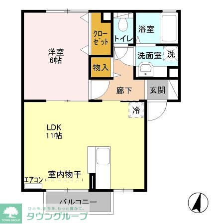 リ ジェルの物件間取画像