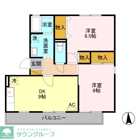 ルビナス IIIの物件間取画像