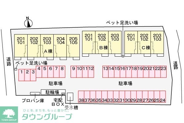 カメリア 塩川 Aの物件内観写真
