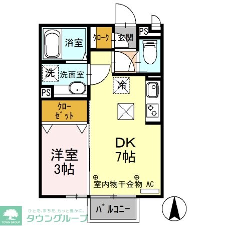 ISHIKAWA HILLS VIIの物件間取画像