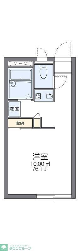 レオパレス欅の物件間取画像