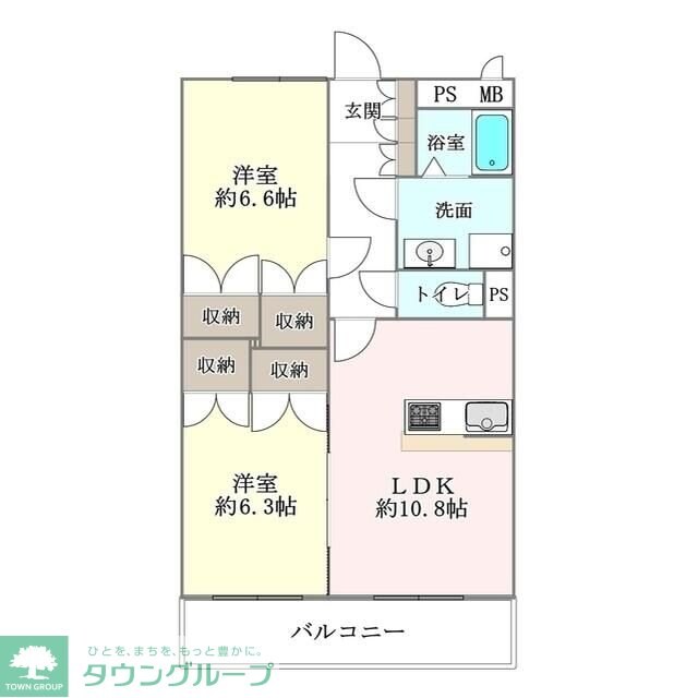 ファミールの物件間取画像