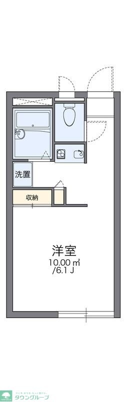 レオパレスNAKAIの物件間取画像