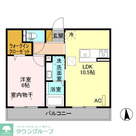 シュシュポルトの物件間取画像