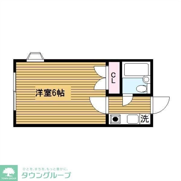 グリーンハイツの物件間取画像