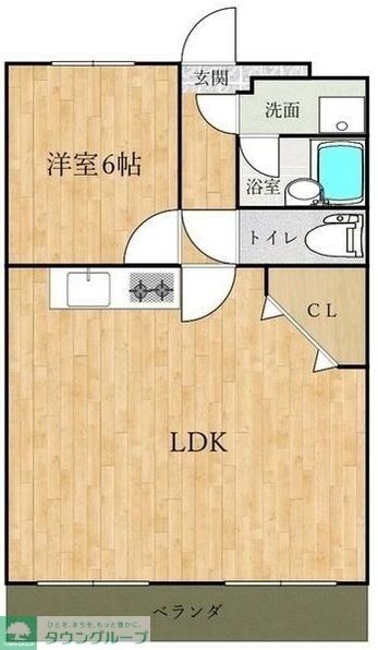 ホワイトハイツの物件間取画像