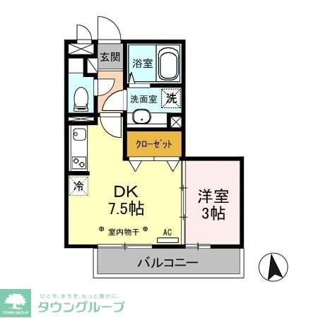 エピナール Eの物件間取画像