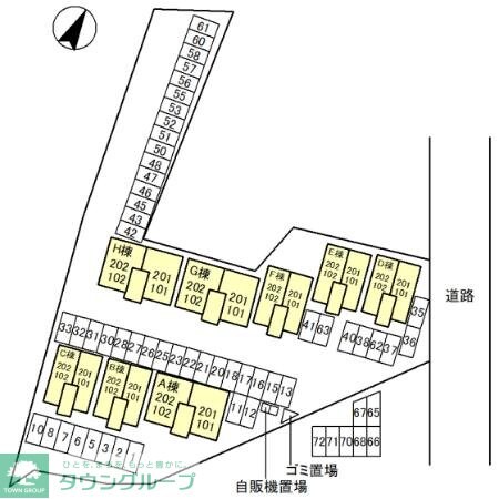ヴィラ・ブルーノ Fの物件内観写真