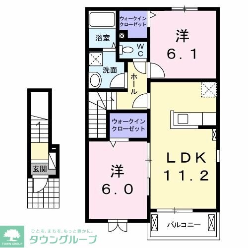 ル・シアンの物件間取画像